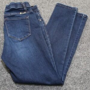 KanCan Jeans Women KC7312D Mid Rise Skinny Blue Denim Cotton Blend Pants